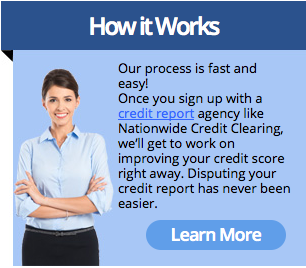 nationwide credit clearing process button